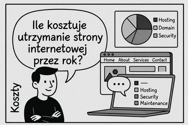 Ile kosztuje utrzymanie strony internetowej przez rok