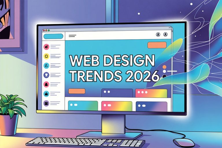 Trendy w web designie 2026